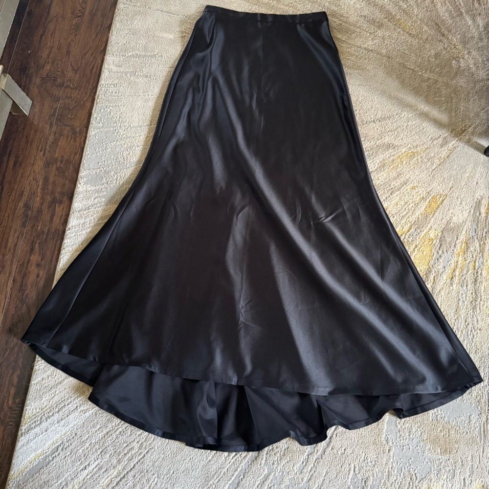 Tadashi Shoji Black Maxi Skirt